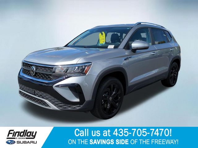 Pyrite Silver Metallic 2022 Volkswagen Taos SUV / Crossover Front-Wheel Drive 8-Speed Automatic