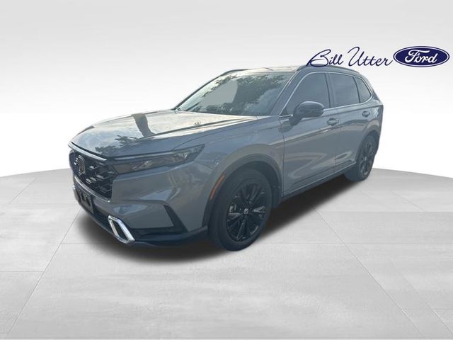 Gray 2023 Honda CR-V Hybrid Sport Touring AWD SUV / Crossover All-Wheel Drive Continuously Variable Transmission