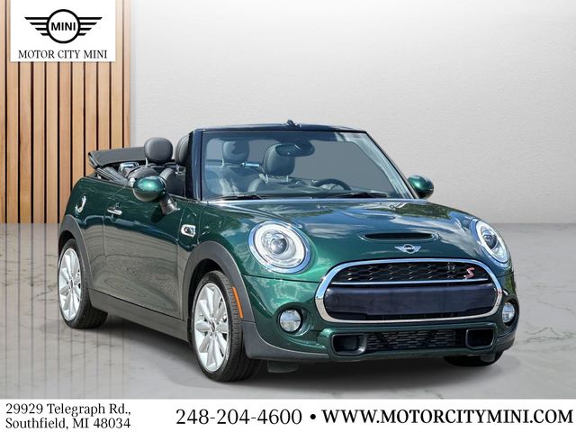 British Racing Green Metallic 2017 MINI Cooper Convertible Front-Wheel Drive 7-Speed Automatic