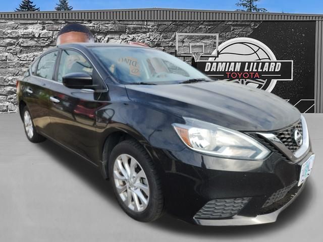 Super Black 2019 Nissan Sentra SV FWD Sedan Front-Wheel Drive Continuously Variable Transmission