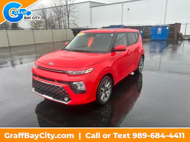 Inferno Red 2021 Kia Soul GT-Line FWD SUV / Crossover Front-Wheel Drive Continuously Variable Transmission