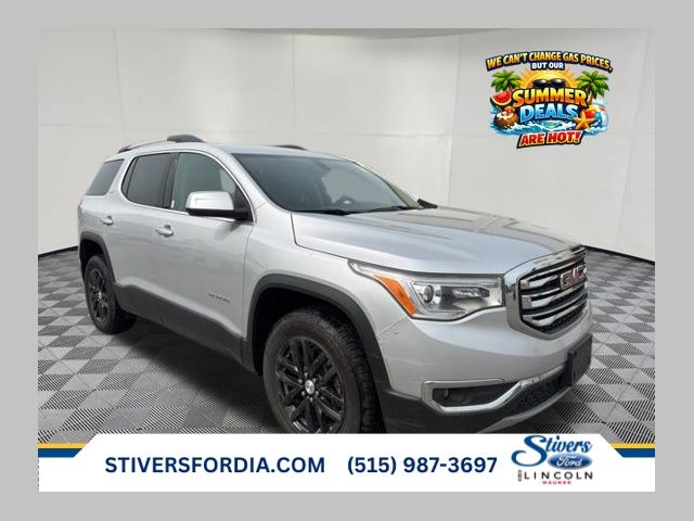 Quicksilver Metallic 2019 GMC Acadia SLT-1 AWD SUV / Crossover Four-Wheel Drive 6-Speed Automatic
