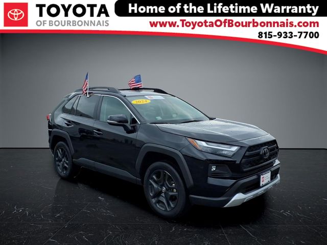 Black 2024 Toyota RAV4 SUV / Crossover All-Wheel Drive 8-Speed Automatic