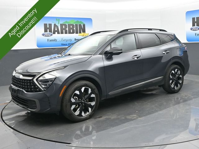 Gray 2024 Kia Sportage SUV / Crossover All-Wheel Drive 8-Speed Automatic