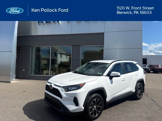 Super White 2021 Toyota RAV4 SUV / Crossover All-Wheel Drive 8-Speed Automatic