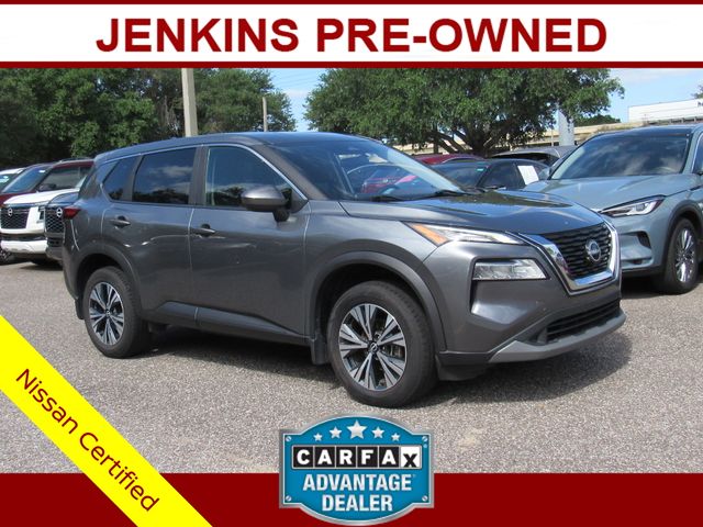 Gray (Gun Metallic) 2023 Nissan Rogue SUV / Crossover All-Wheel Drive Continuously Variable Transmission