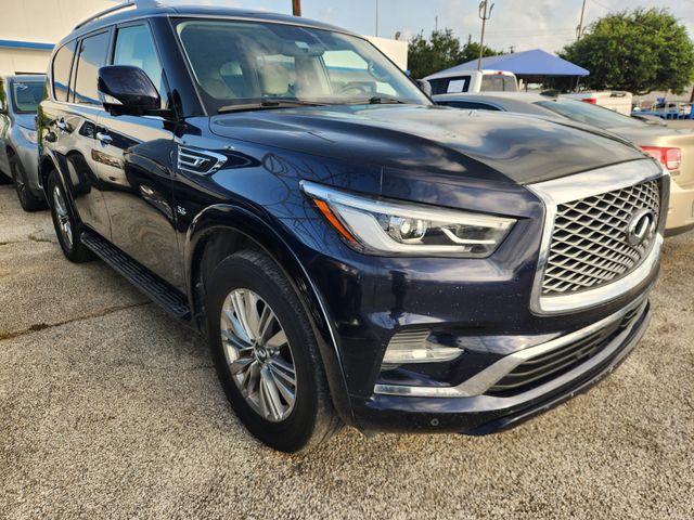 2018 INFINITI QX80 Base Blue at EAG Ford Navasota