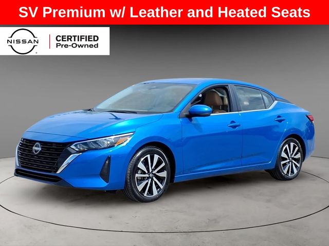 Electric Blue Metallic 2025 Nissan Sentra SV FWD Sedan Front-Wheel Drive Continuously Variable Transmission