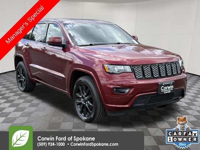 Velvet Red Pearlcoat 2019 Jeep Grand Cherokee SUV / Crossover Four-Wheel Drive 8-Speed Automatic