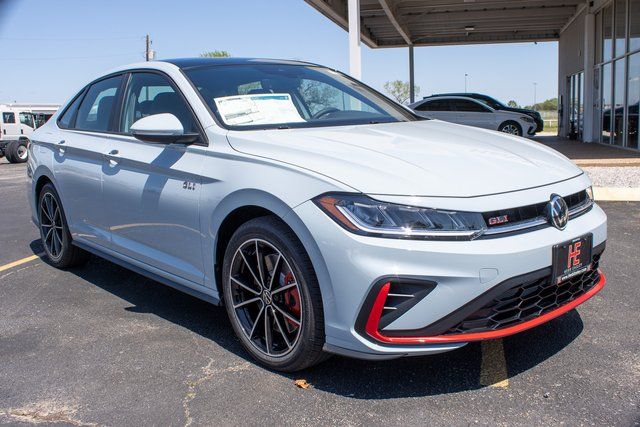 Monument Gray 2025 Volkswagen Jetta GLI Autobahn FWD Sedan Front-Wheel Drive 6-Speed Manual