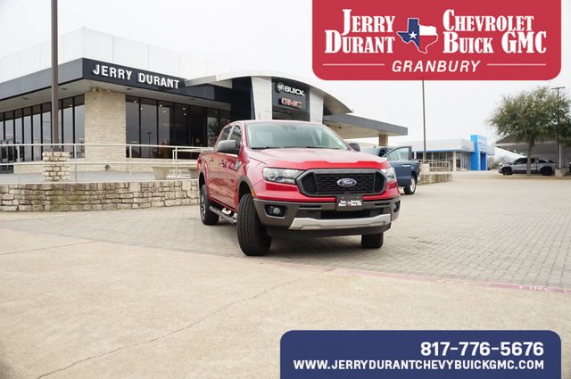 Red 2021 Ford Ranger XLT SuperCrew RWD Pickup Truck 4X2 Automatic