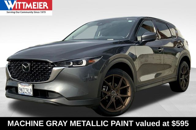 Machine Gray Metallic 2023 Mazda CX-5 2.5 S Premium AWD SUV / Crossover All-Wheel Drive 6-Speed Automatic