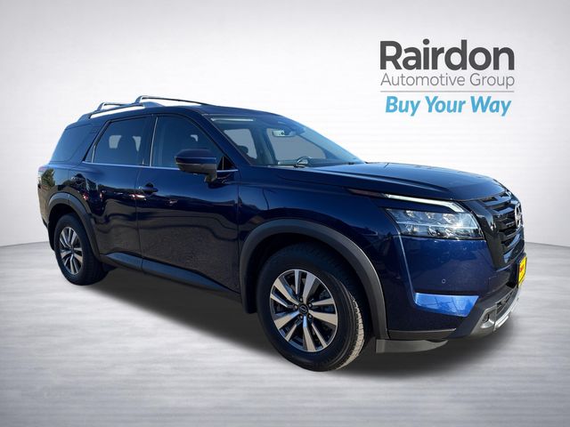 Deep Ocean Blue Pearl 2023 Nissan Pathfinder SUV / Crossover All-Wheel Drive 9-Speed Automatic