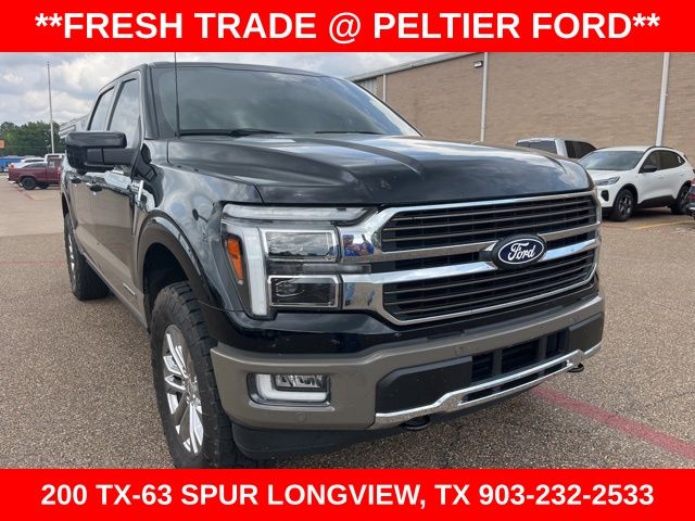 Black Metallic 2025 Ford F-150 King Ranch SuperCrew 4WD Pickup Truck Four-Wheel Drive Automatic