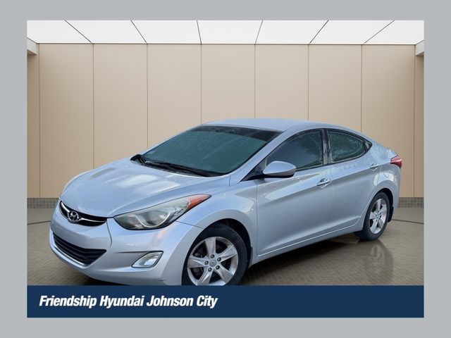Shimmering Air Silver 2013 Hyundai Elantra GLS FWD Sedan Front-Wheel Drive 6-Speed Automatic Overdrive