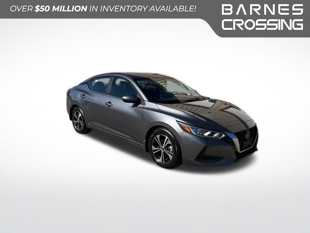 Gray (Gun Metallic) 2023 Nissan Sentra SV FWD Sedan Front-Wheel Drive Continuously Variable Transmission