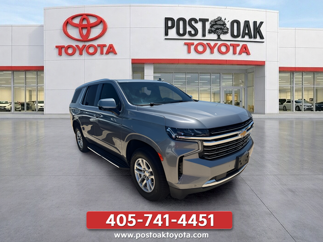 Gray (Satin Steel Metallic) 2021 Chevrolet Tahoe LT RWD SUV / Crossover 4X2