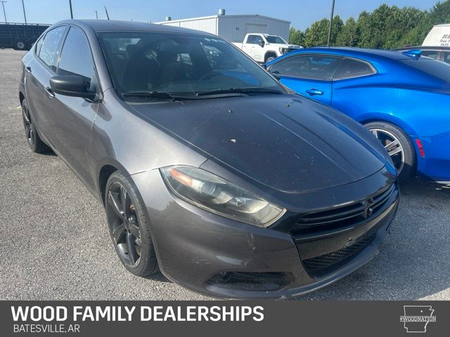 Gray (Granite Crystal Metallic Clearcoat) 2015 Dodge Dart Sedan Front-Wheel Drive 6-Speed Automatic