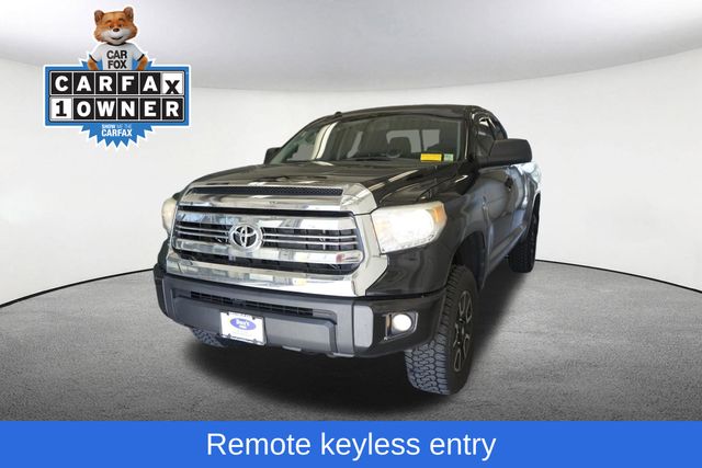 Black 2017 Toyota Tundra Pickup Truck Four-Wheel Drive 6-Speed Automatic Overdrive