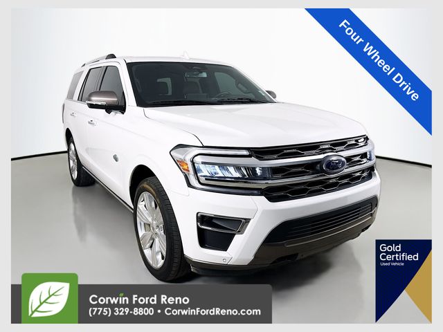 Star White Metallic Tri-Coat 2024 Ford Expedition SUV / Crossover Four-Wheel Drive Automatic
