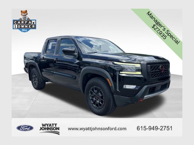 Super Black 2022 Nissan Frontier Pickup Truck 4X2 9-Speed Automatic