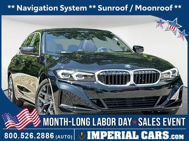 Black Sapphire Metallic 2026 BMW 3 Series Sedan All-Wheel Drive 8-Speed Automatic