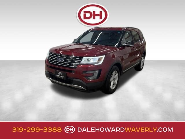 Ruby Red Metallic 2017 Ford Explorer SUV / Crossover All-Wheel Drive 6-Speed Automatic