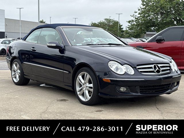 Capri Blue Metallic 2007 Mercedes-Benz CLK 350 Cabriolet Convertible Rear-Wheel Drive 7-Speed Automatic Overdrive