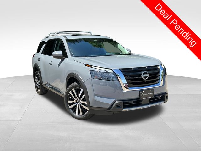 Boulder Gray Pearl 2025 Nissan Pathfinder Platinum 4WD SUV / Crossover All-Wheel Drive 9-Speed Automatic