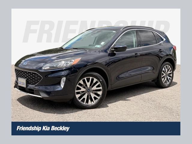 Blue Metallic 2021 Ford Escape SUV / Crossover All-Wheel Drive 8-Speed Automatic