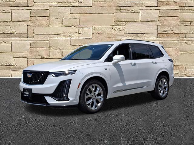 Crystal White Tricoat 2020 Cadillac XT6 SUV / Crossover Four-Wheel Drive 9-Speed Automatic