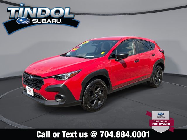 Pure Red 2025 Subaru Crosstrek AWD SUV / Crossover All-Wheel Drive Continuously Variable Transmission