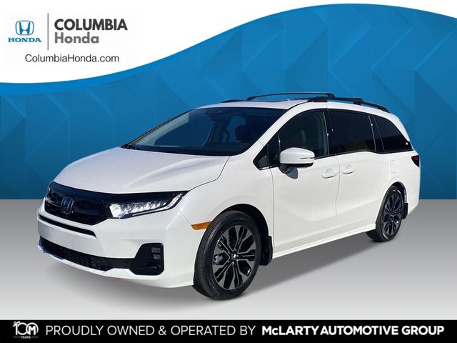 Platinum White 2026 Honda Odyssey Minivan Front-Wheel Drive Automatic