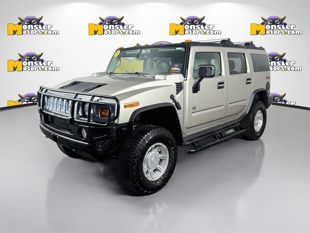 Pewter Metallic 2003 Hummer H2 SUV / Crossover Four-Wheel Drive 4-Speed Automatic Overdrive