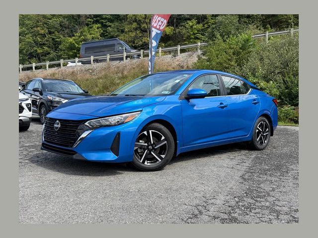 Electric Blue Metallic 2024 Nissan Sentra Sedan Front-Wheel Drive Continuously Variable Transmission