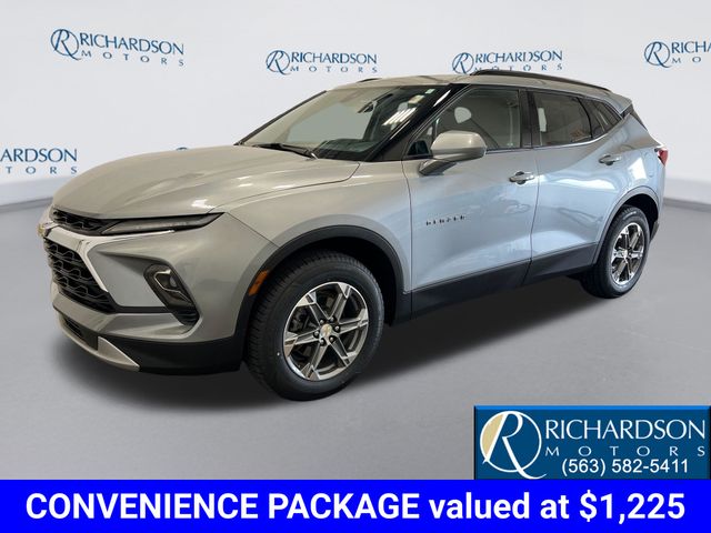 Sterling Gray Metallic 2024 Chevrolet Blazer 2LT AWD SUV / Crossover All-Wheel Drive 9-Speed Automatic Overdrive