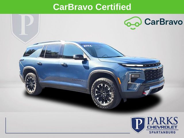 Lakeshore Blue 2024 Chevrolet Traverse SUV / Crossover Four-Wheel Drive 8-Speed Automatic