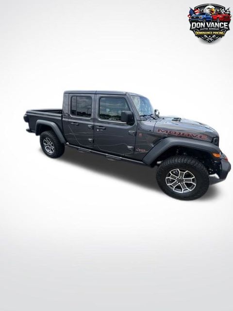 Gray (Granite Crystal Metallic Clearcoat) 2026 Jeep Gladiator Pickup Truck Four-Wheel Drive 8-Speed Automatic