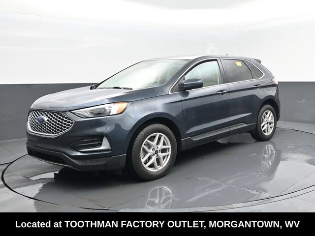 Blue Metallic 2023 Ford Edge SUV / Crossover All-Wheel Drive 8-Speed Automatic