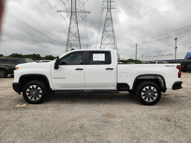 2024 Chevrolet Silverado 2500HD Custom White at Classic Elite Chevrolet Sugar Land