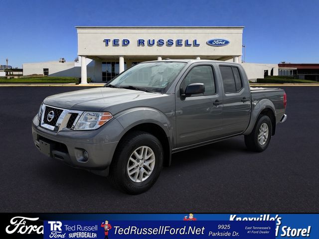 Gray (Gun Metallic) 2017 Nissan Frontier SV V6 Crew Cab 4WD Pickup Truck Four-Wheel Drive 5-Speed Automatic Overdrive