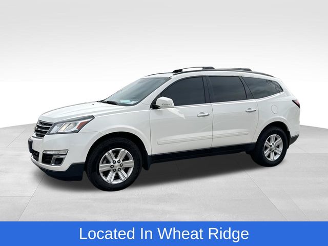 White 2014 Chevrolet Traverse 2LT AWD SUV / Crossover All-Wheel Drive 6-Speed Automatic