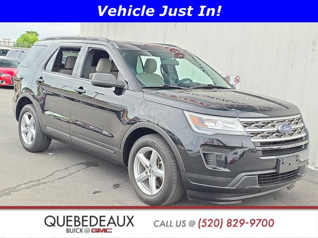Shadow Black 2018 Ford Explorer SUV / Crossover Front-Wheel Drive 6-Speed Automatic