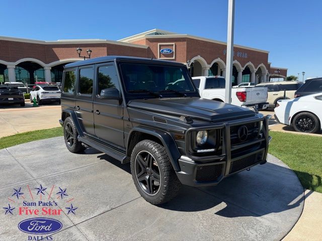 Black 2016 Mercedes-Benz G-Class G 63 AMG 4MATIC SUV / Crossover All-Wheel Drive 7-Speed Automatic
