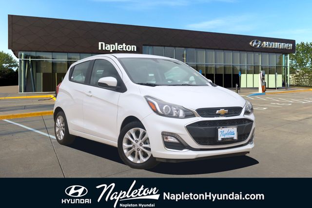 Summit White 2020 Chevrolet Spark Hatchback Front-Wheel Drive Continuously Variable Transmission