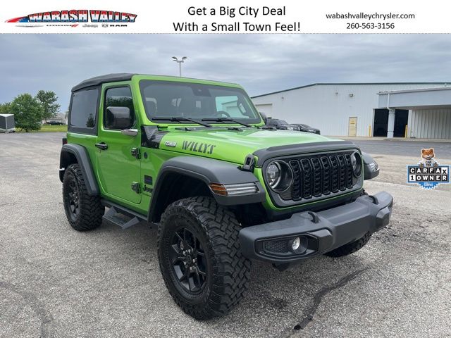 Mojito Clearcoat 2025 Jeep Wrangler SUV / Crossover Four-Wheel Drive 6-Speed Manual