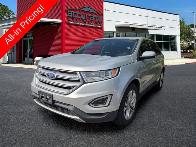 Ingot Silver 2018 Ford Edge SUV / Crossover Front-Wheel Drive 6-Speed Automatic