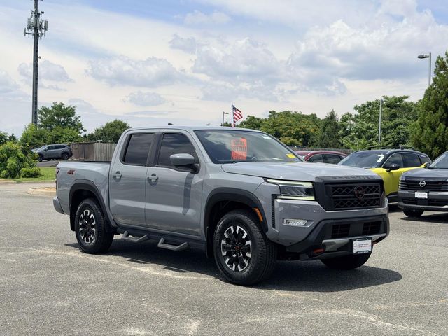 Boulder Gray 2023 Nissan Frontier Pickup Truck Four-Wheel Drive 9-Speed Automatic