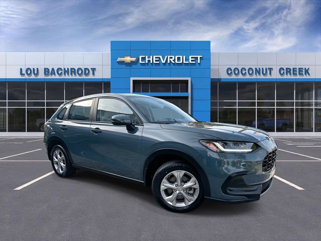 Blue 2024 Honda HR-V SUV / Crossover All-Wheel Drive Continuously Variable Transmission