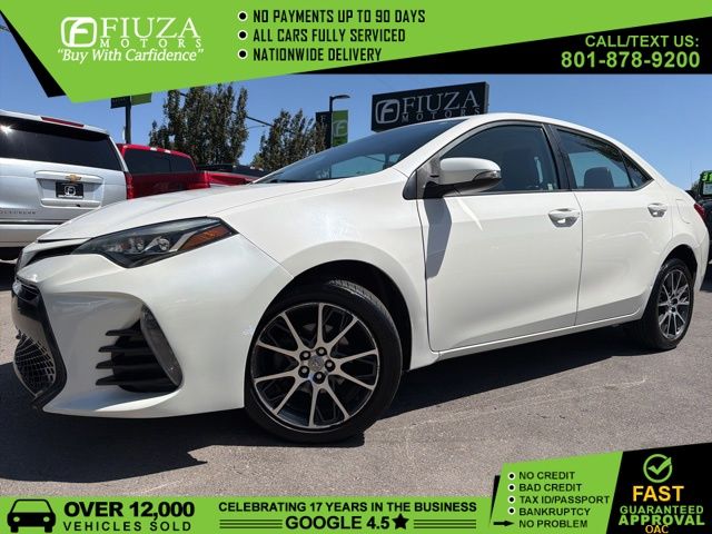White (Blizzard Pearl) 2017 Toyota Corolla 50th Anniversary Edition Sedan Front-Wheel Drive Continuously Variable Transmission